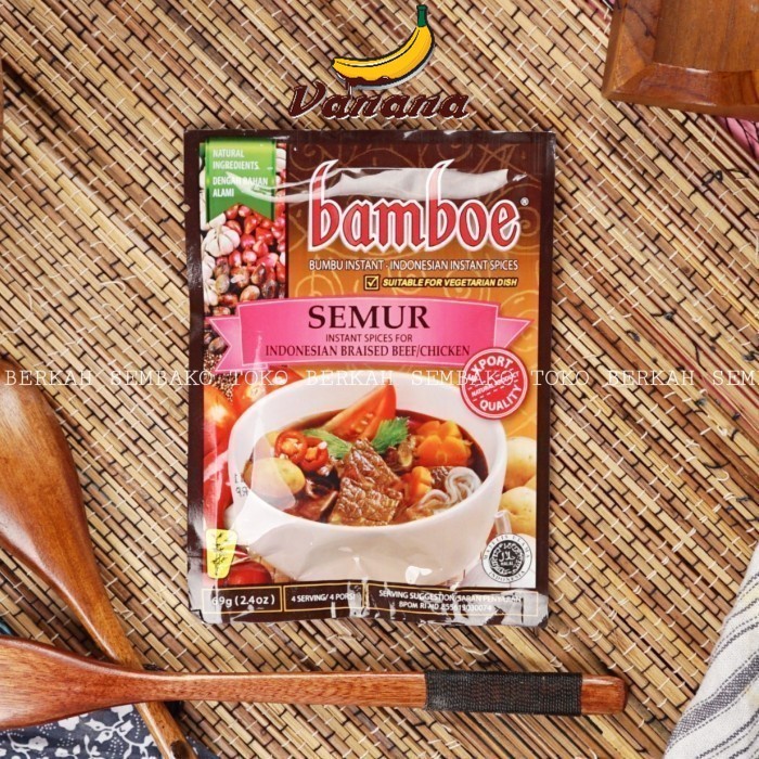 

Bamboe Bumbu Semur 69 gr / Indonesian Braised Beef Chicken Spices