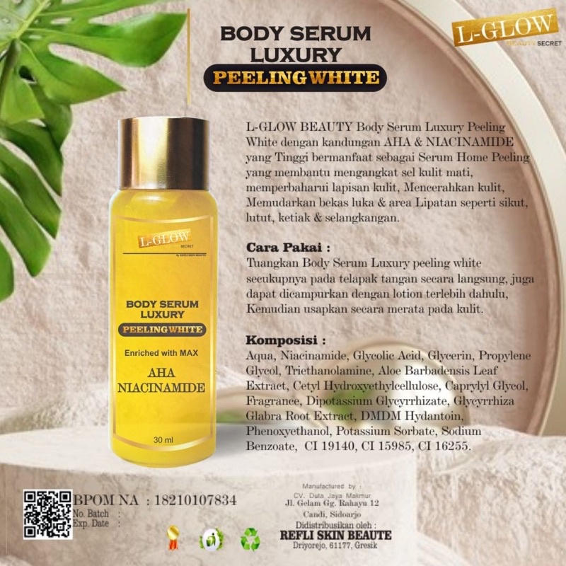body serum peeling