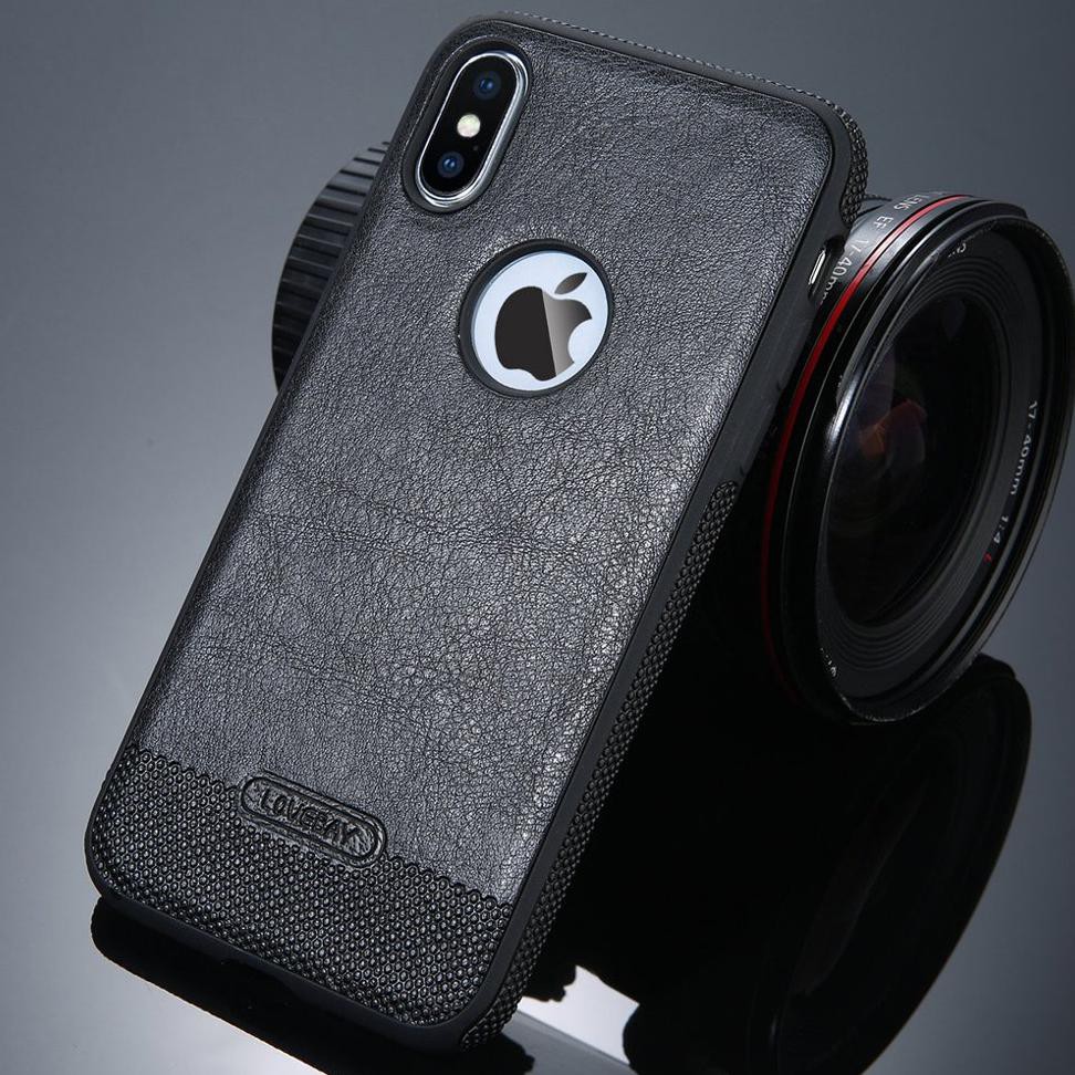 Case Iphone Xs  Max - Iphone Xs Max Premium Leather Stitch Case ,Friska.Olshop2