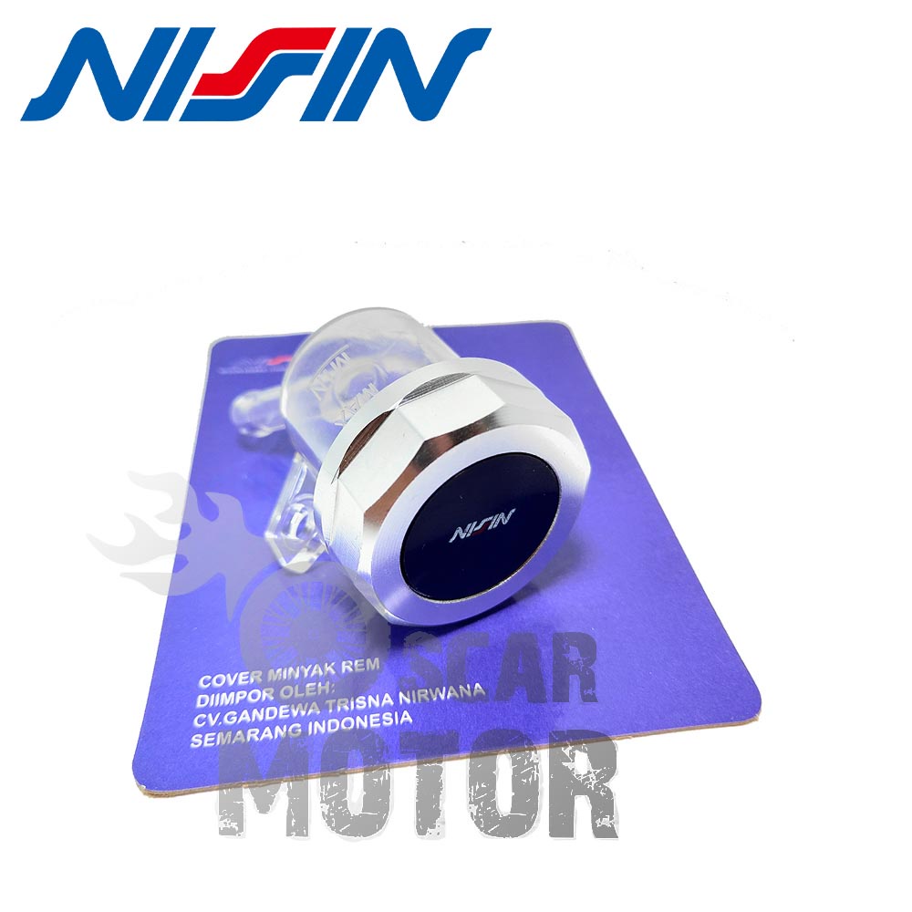 Tabung Minyak Rem NISSIN Universal Botol Oli Rem Motor Beat Mio Vario Scoopy Nmax Jupiter Supra Dll motor