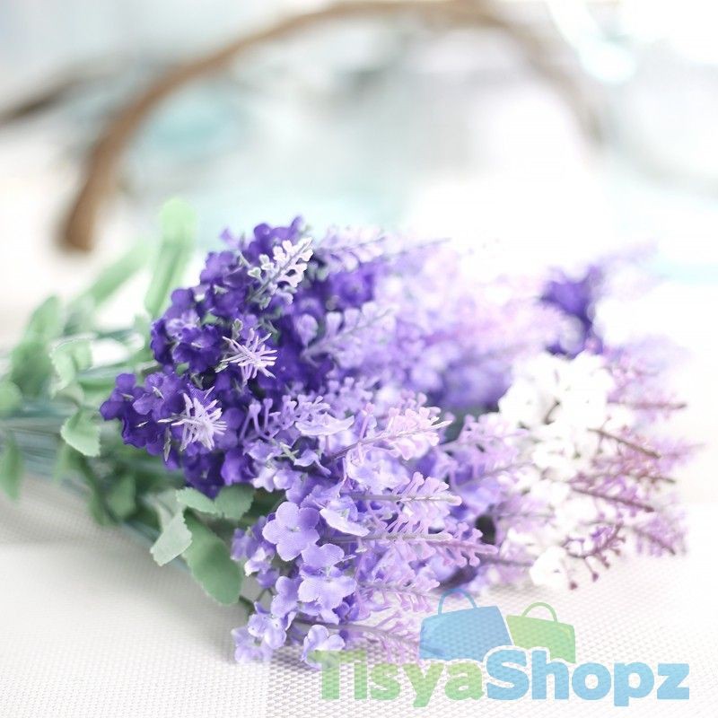 Bunga LAVENDER MINI Artificial / Bunga Plastik Hiasan Dekorasi-6