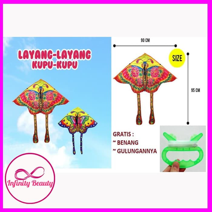 Kupu Kupu Gambar  Layang Layang Bagus Layangan  Unik