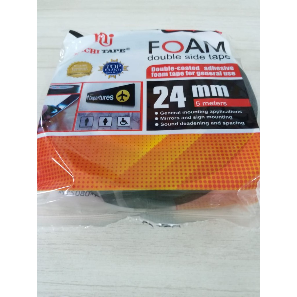 

Double Foam Nachi Hijau 5 Meter / Double Side tape Foam 24 mm x 5 m 10002490