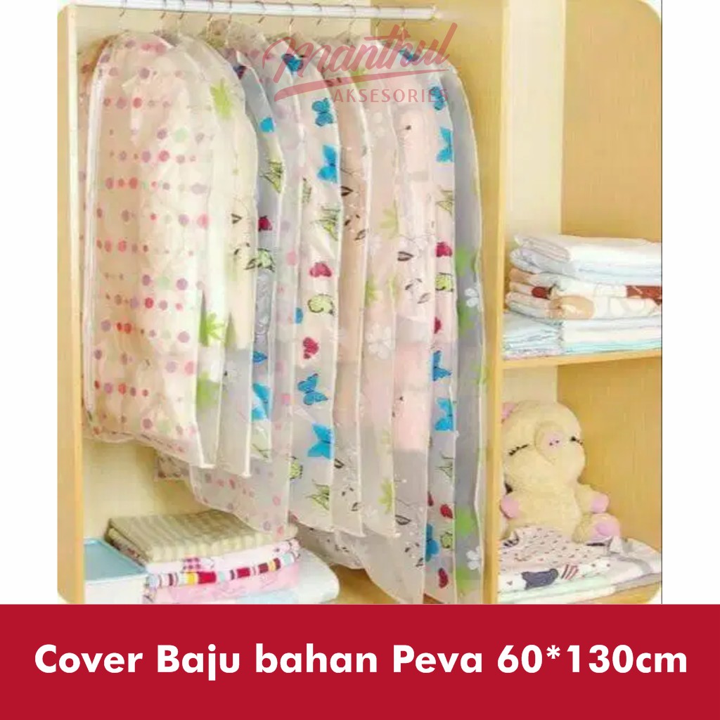 Cover Baju bahan Peva 60*130cm