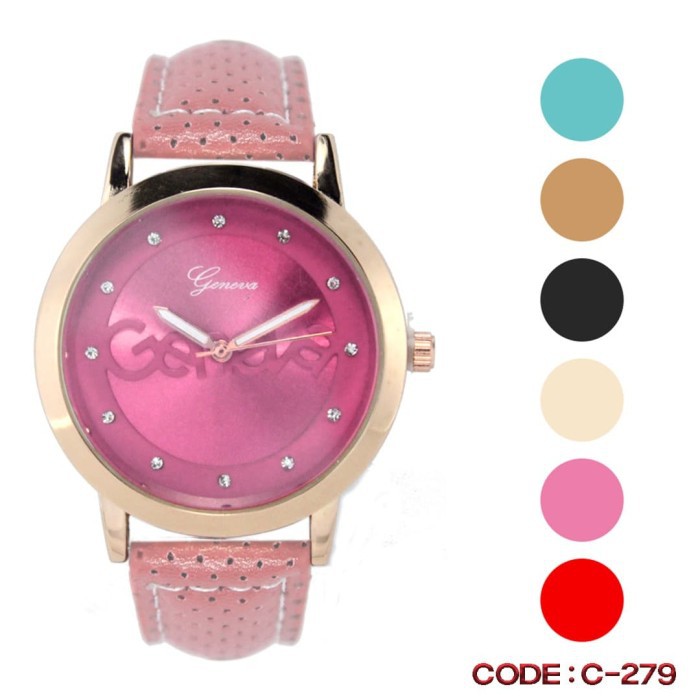 NEW Jam Tangan Wanita Mewah Analog Fashionable C-279