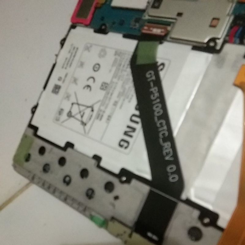 flexible cas samsung tab 2 gt p5100 ori copotan