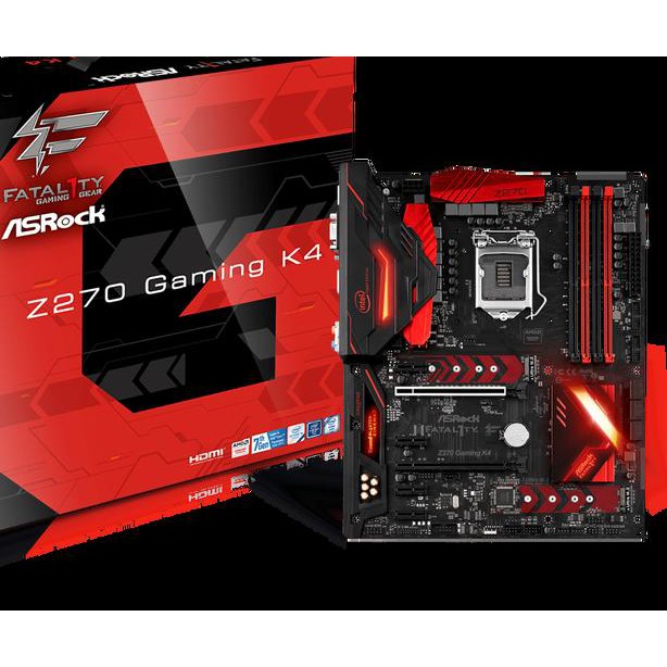 Motherboard Asrock Fatal1ty Z270 Gaming K4 Socket 1151 Kaby Lake Shopee Indonesia