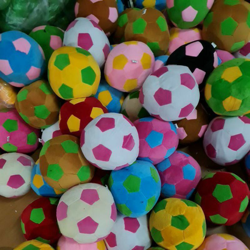 Boneka Bola Kerincing Bantal Bola XL 17CM Murah SNI