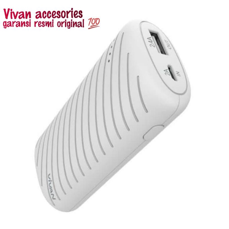 VIVAN powerbank VPB-F5 5200Mah Original VIVAN