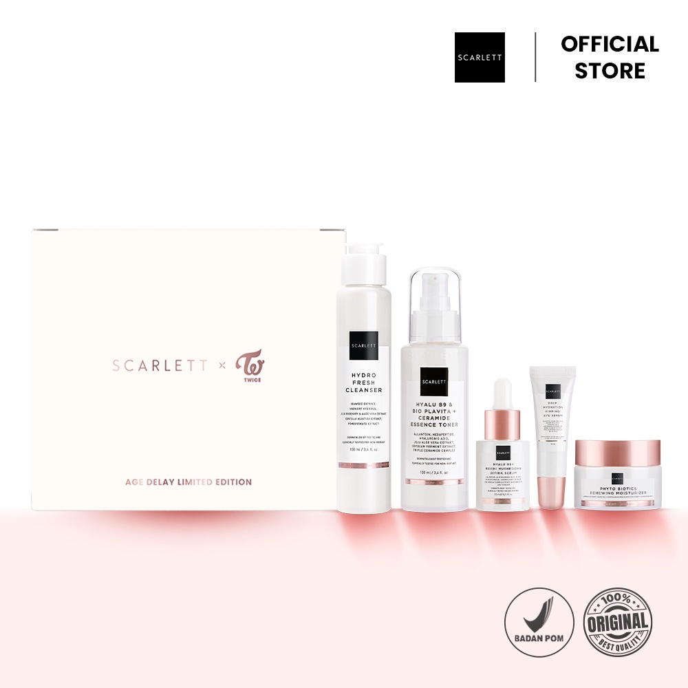 SCARLETT WHITENING / SCARLET WHITENING Body Lotion Serum Lulur Shower Scrub BRIGHTLY ACNE ROMANSA POME CHARMING FRESHY JOLLY