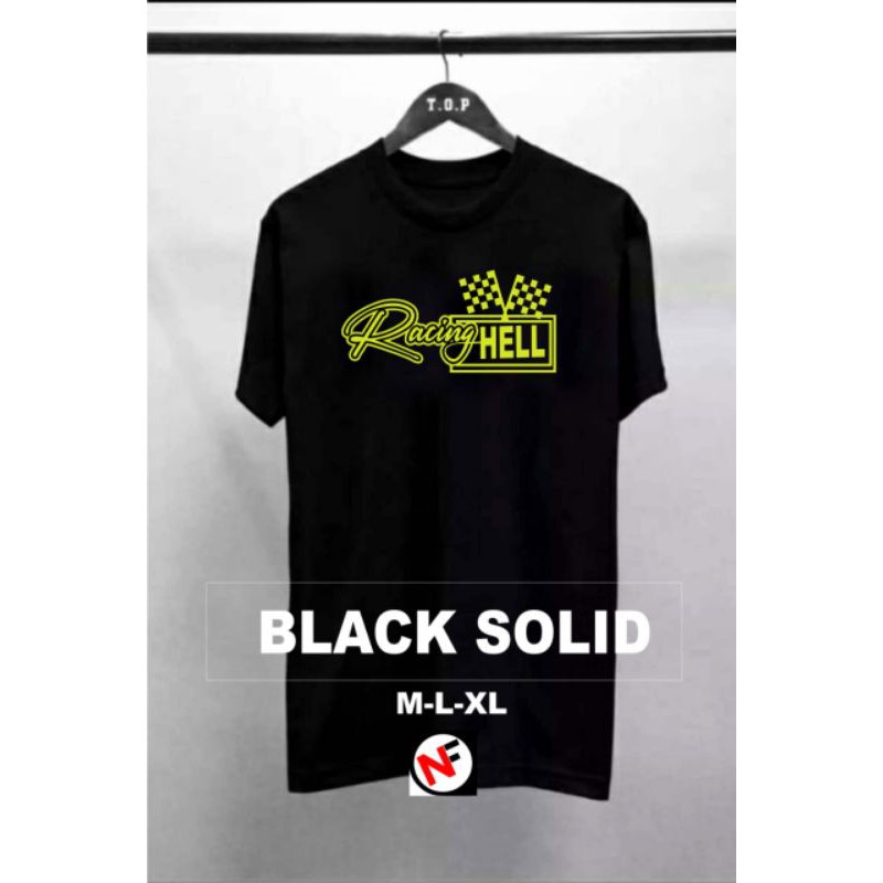 Kaos distro/kaos murah/kaos keren- Racing Hell
