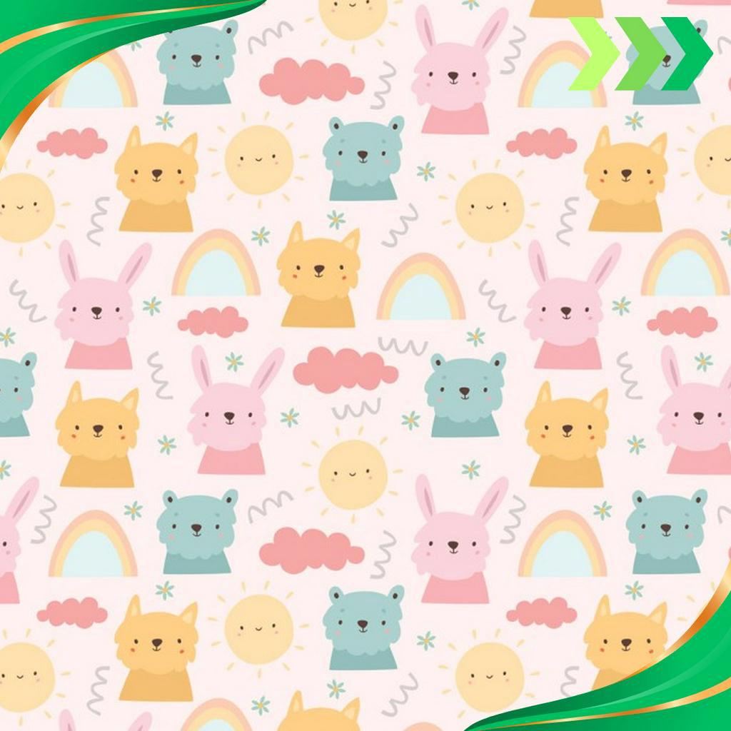 

DISCOUNT TODAY Kertas Kado Baby New Born Harvest Baby Land Rabbit
