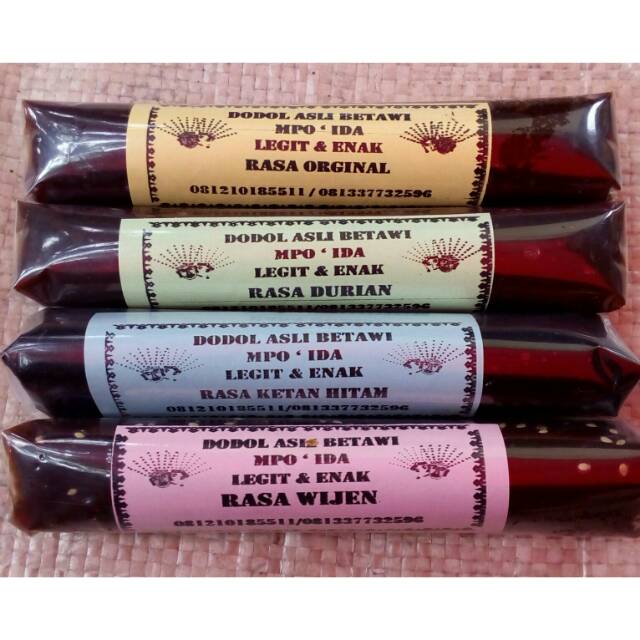 

Dodol betawi mpok ida