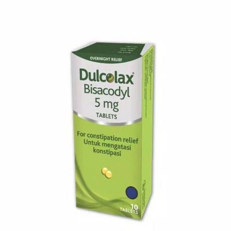 Dulcolax Tablet Isi 10/ Obat Susah BAB / Melancarkan BAB