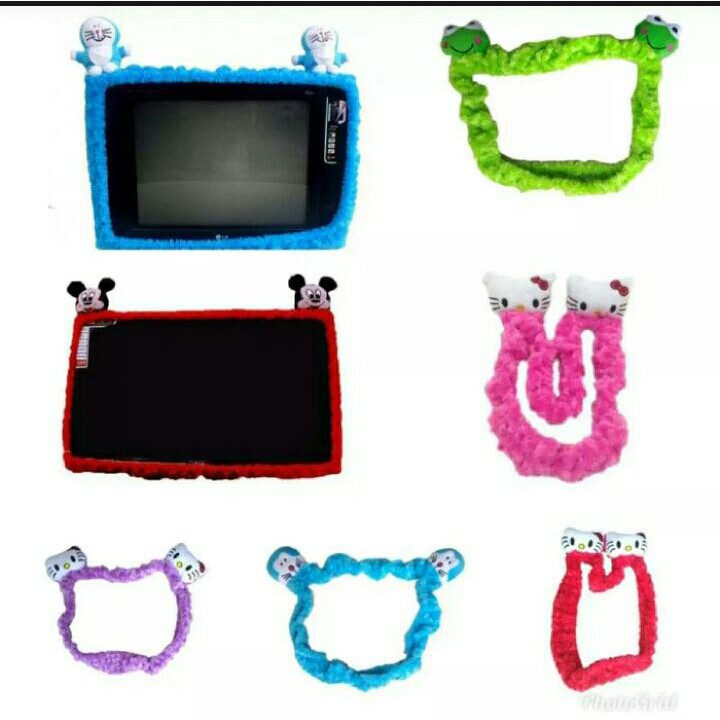 BANDO TV 19-32 INCH SARUNG / Cover TV untuk LCD Monitor LED bahan rasfur