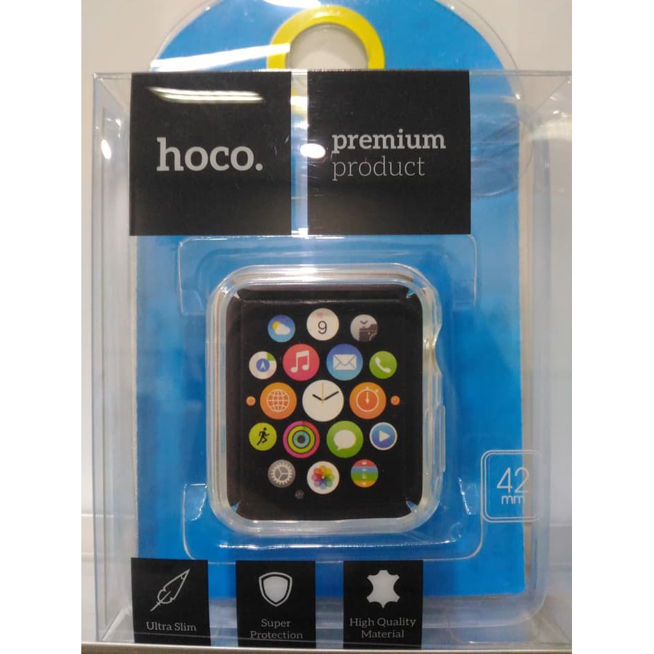 Apple watch case Jelly Transparent Hoco brand 42mm 38mm (Series 2)