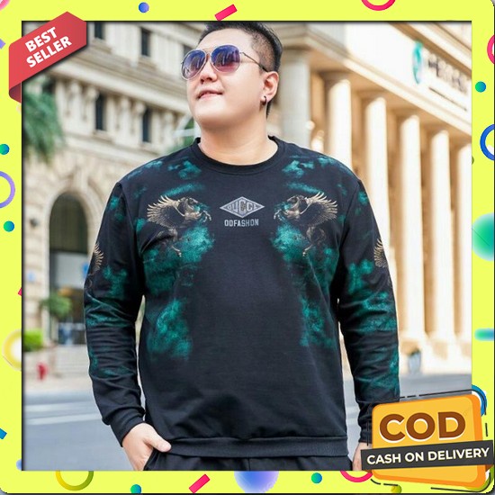 Kaos Pria Dewasa Super A Oblong All Warna Sablon Baju Pria Kaos Volum Jumbo Lengan Panjang Size Xxxl