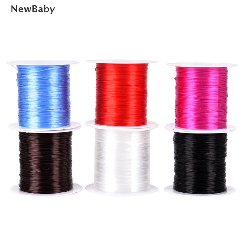 Newbaby Benang Elastis Kuat Diameter 1MM Untuk Membuat Gelangkalung DIY