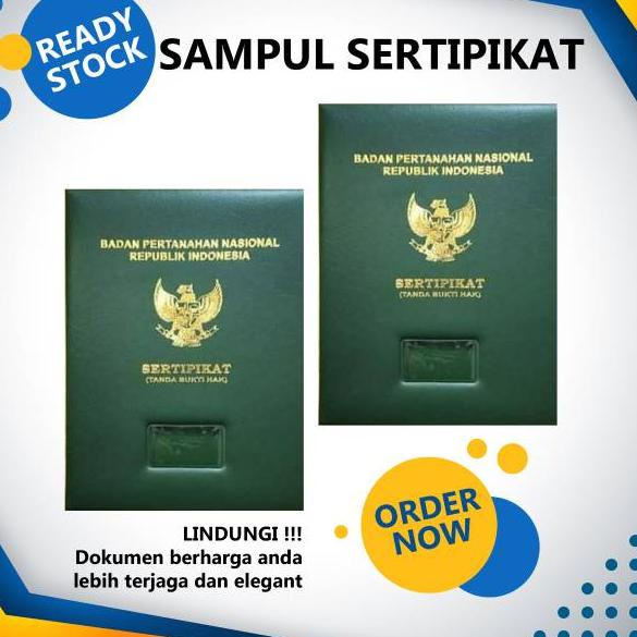 

Terjangkau SAMPUL SERTIPIKAT RUMAH | TANAH !