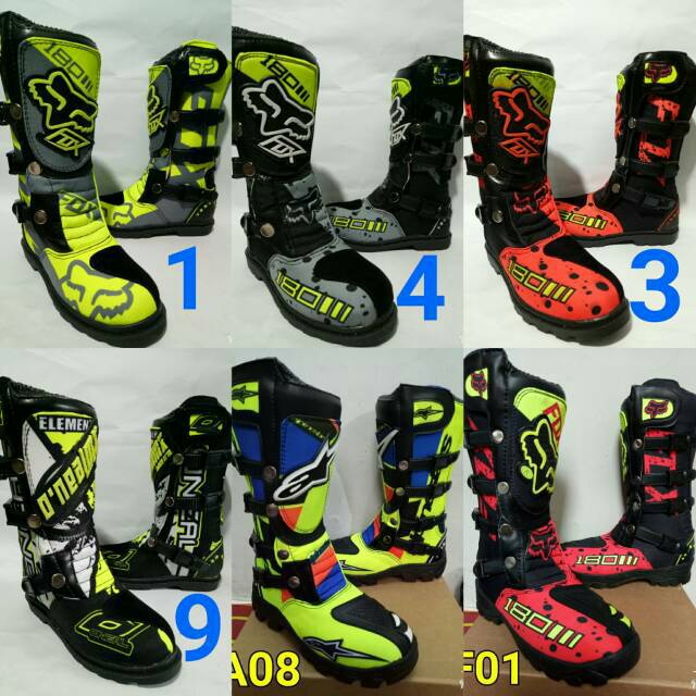 Sepatu cross anak oneal print 11 adventure