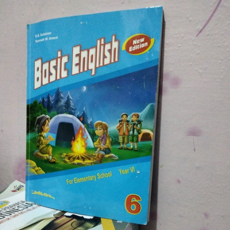 Jual BUKU BASIC ENGLISH/BAHASA INGGRIS KELAS VI)6 SD YUDHISTIRA REVISI ...