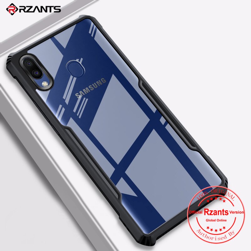 PAKET 2 IN 1 Case Samsung A10S Armor Fusion Transparent Prmium Casing Free Tempered Glass