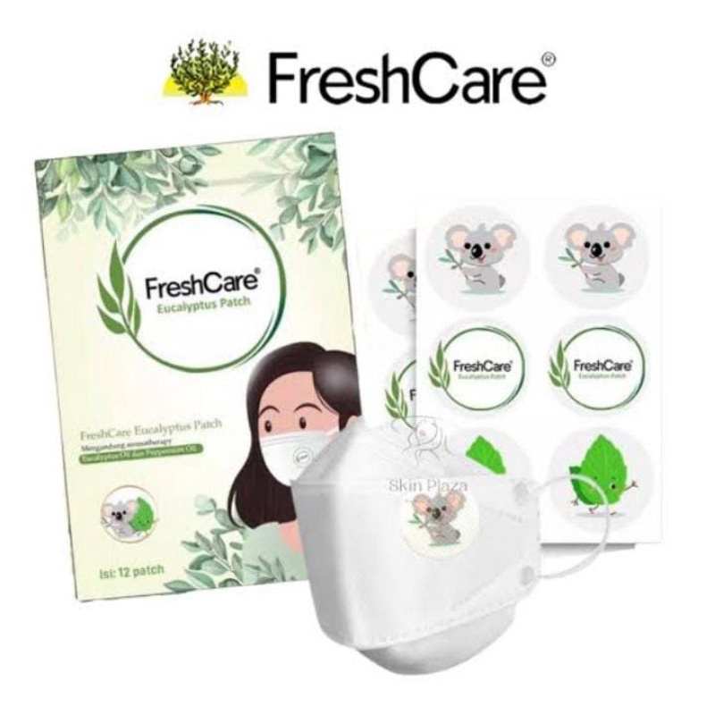FreshCare Stiker Eucalyptus Patch 1 Box 24 pak