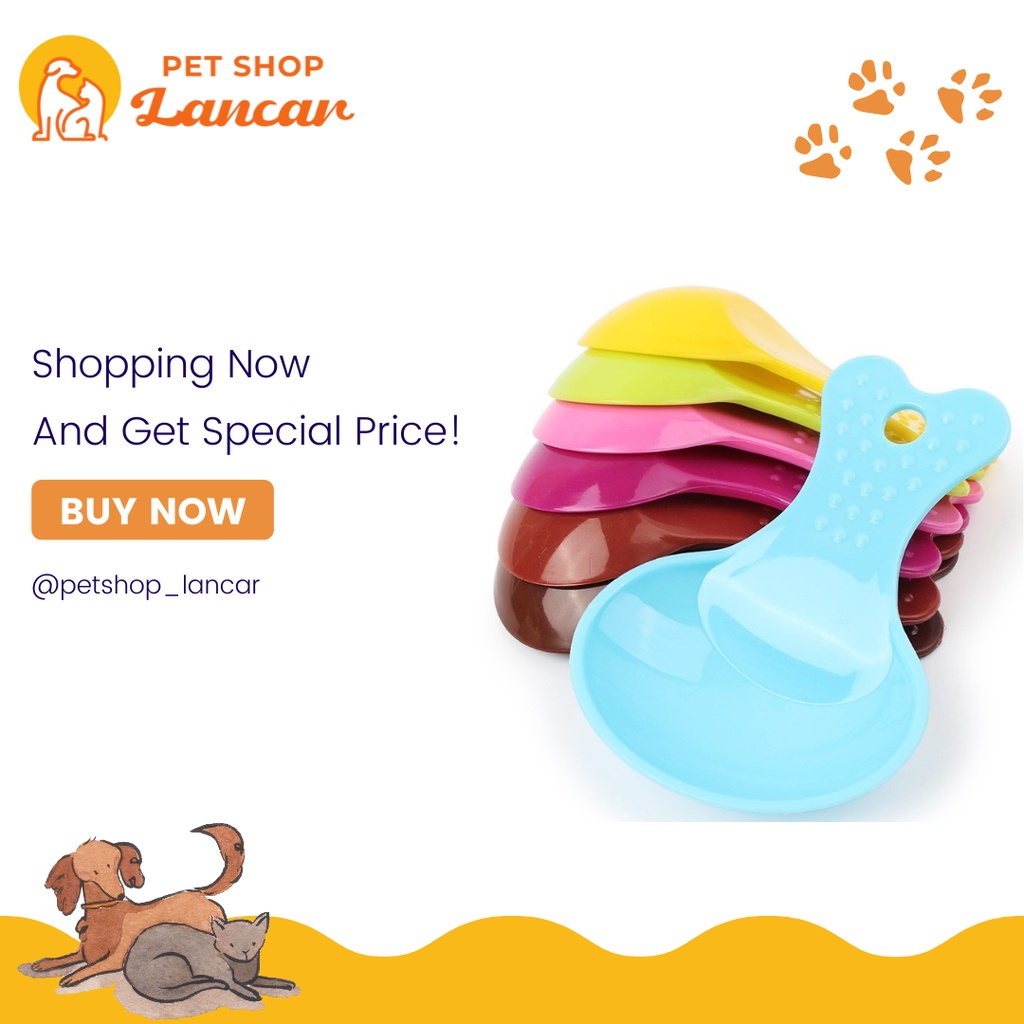 PET FOOD SCOOP - SENDOK MAKANAN ANJING KUCING