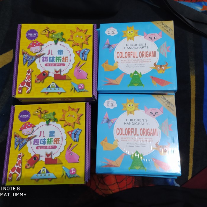

origami karakter 3+ - Biru Diskon