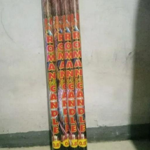 TERMURAH KEMBANG API ROMAN CANDLE 10 SHOT 0,8 IN 4 BATANG