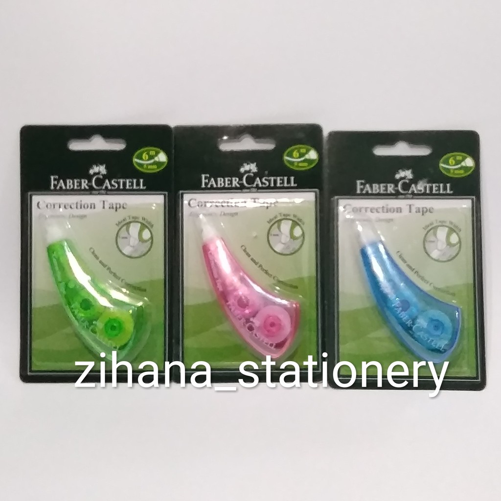 Alat Tulis Setipo Kertas / Stipo Kertas / Tip x /Correction Tape Ergonomic Design Faber Castell