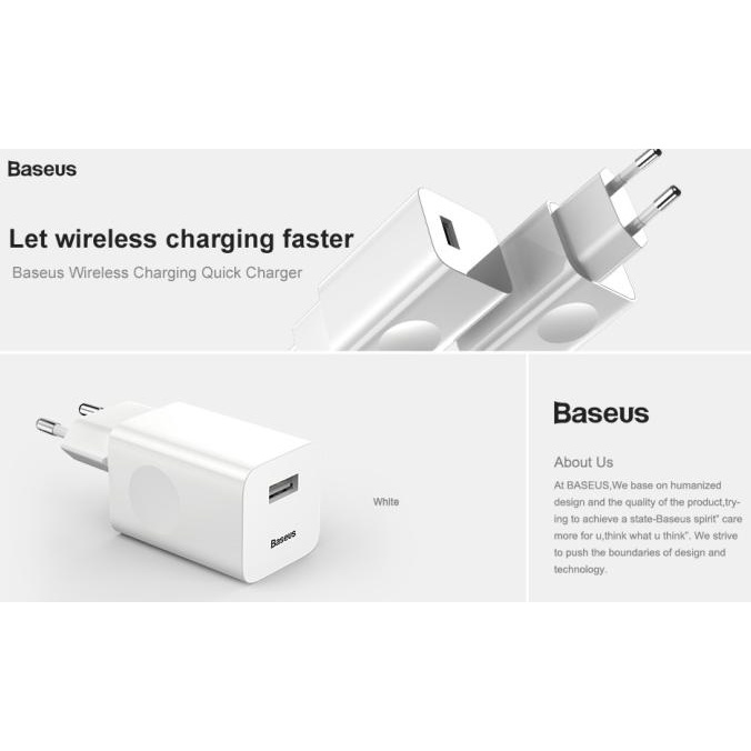 Baseus Single Usb Charger 24W Fast Charging