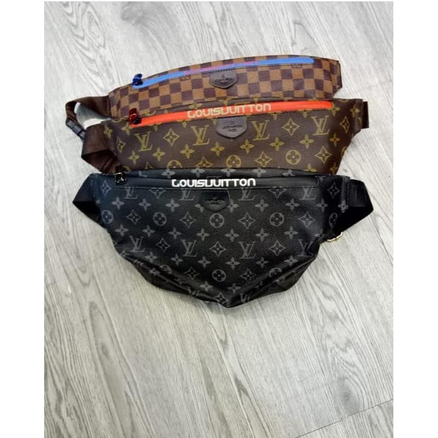 Kualitas Terbaik waistbag pria..> LOUIS VUITTON WAIST BAG PREMIUM CUCI GUDANG