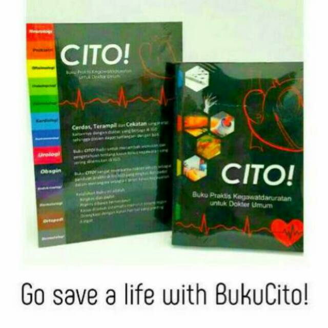 [BUKU SAKU-FREE SAMPUL] CITO - Panduan Kegawatdaruratan Dokter Umum ORIGINAL