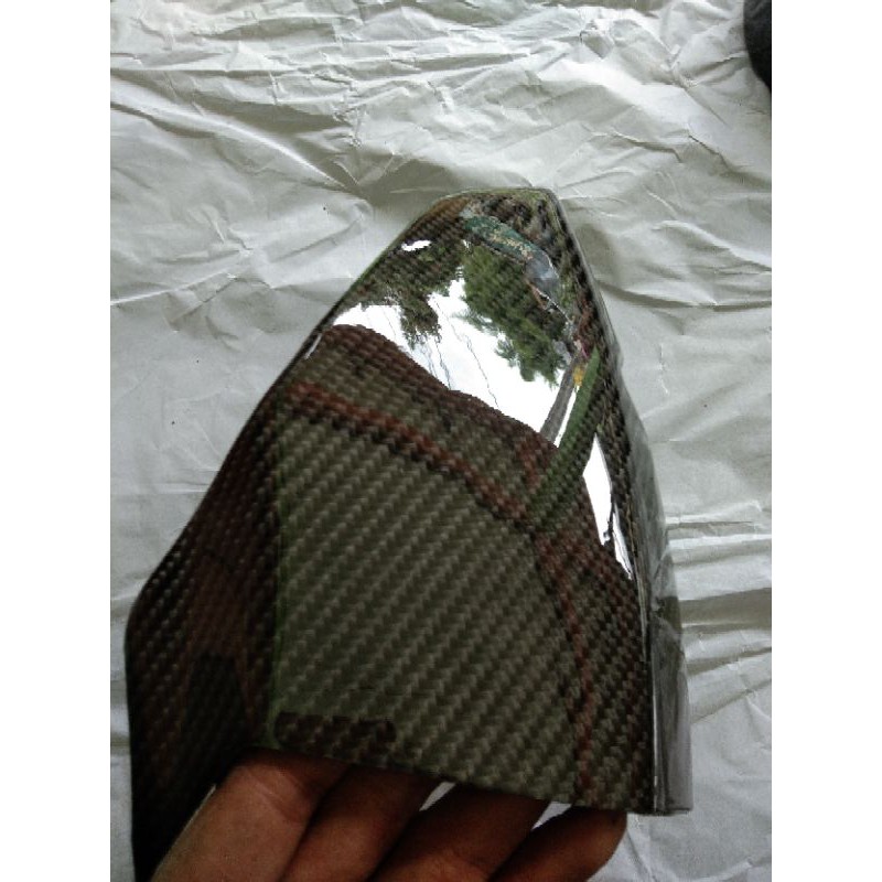 KEONGAN/ TUTUP BOX KECIL FILTER AEROX CARBON KEVLAR