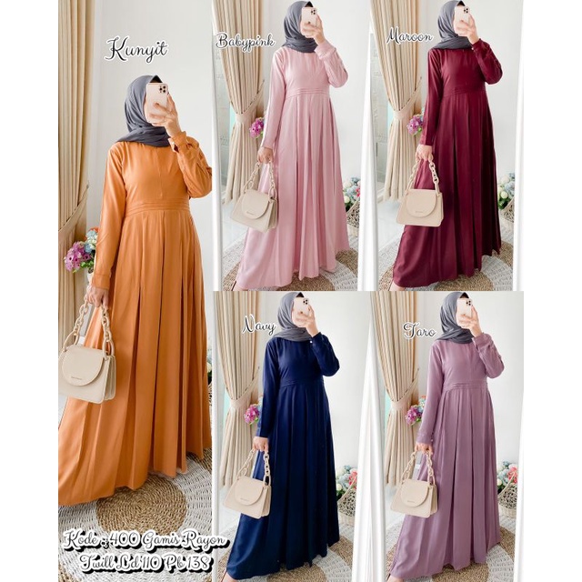 Gamis Rayon - Ribyka 400