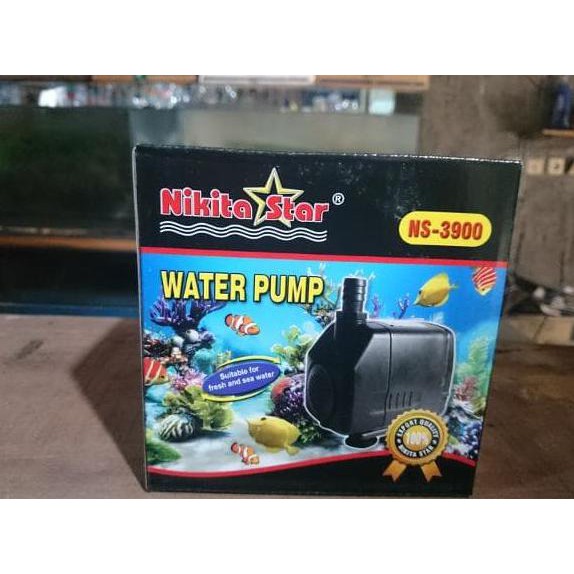 restok Pompa Air Aquarium Nikita Star Ns-3900 Ns 3900 stok terbatas