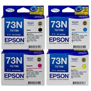 Tinta epson T 073 @ black,cyan,magenta,yellow