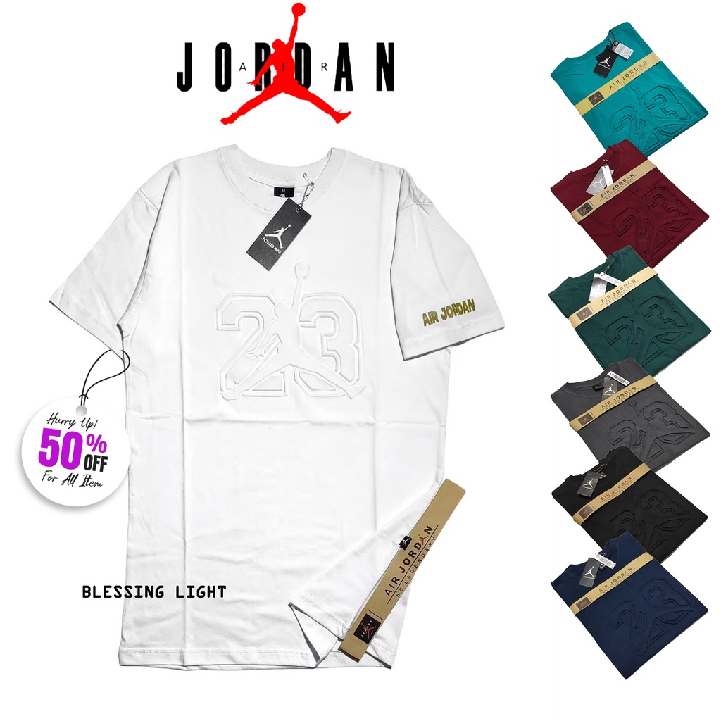 Kaos Baju Pria Distro Murah Keren Original 23 Jordan Premium