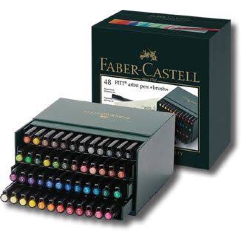 

Faber-Castell | Pitt Artist Pen Brush Box set 48