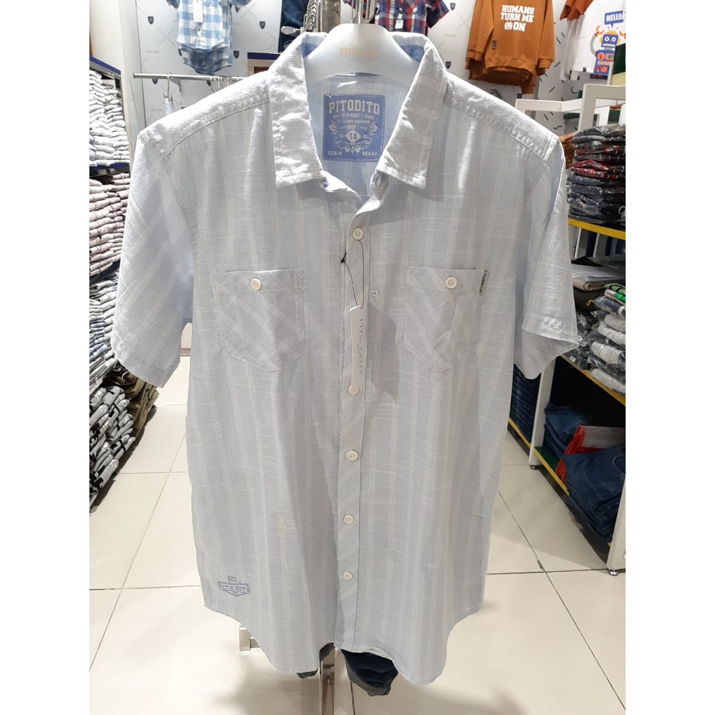 Kemeja Lengan Pendek Anak Laki Laki Pito Dito Original