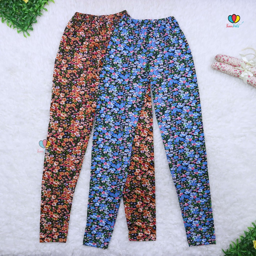 Legging Motif uk Remaja Tanggung fit to M / Celana Leging Motif Panjang Ketat Wanita Perempuan Adem