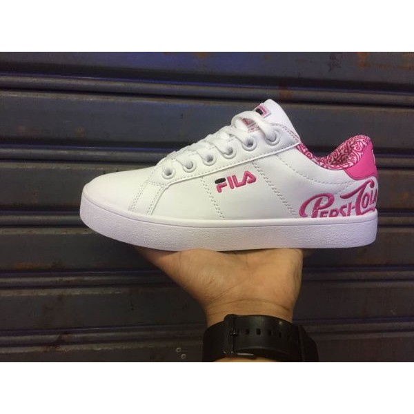 

Fila Pepsi Cola white pink