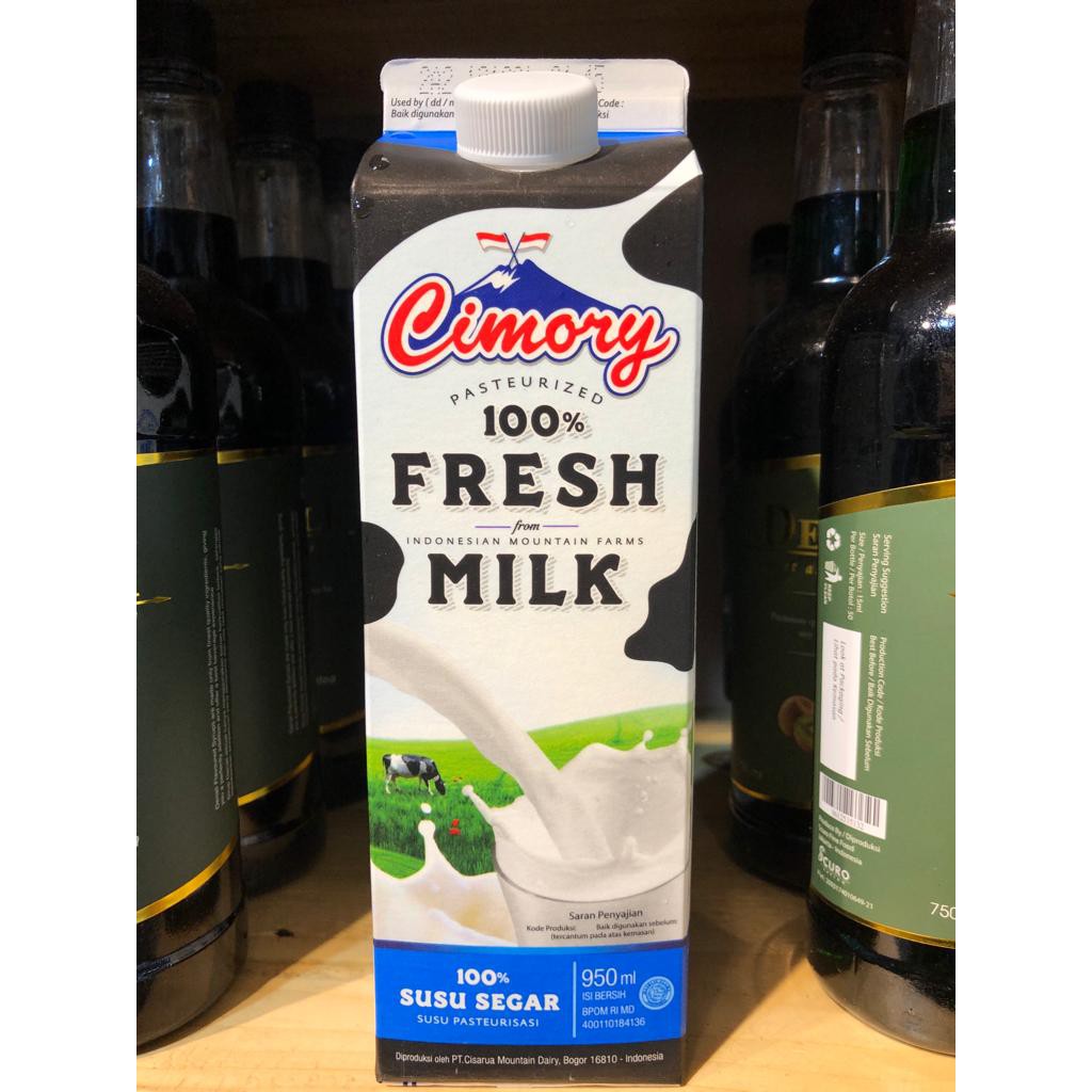 Susu Cimory 1 Liter Fresh Milk | Freshmilk Cimory Tutup Putar