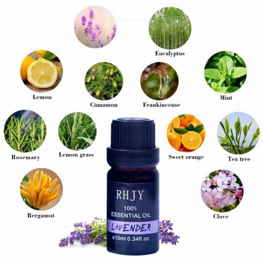 Firstsun Pure Essential Oils Minyak Aromatherapy 10ml-RH-11