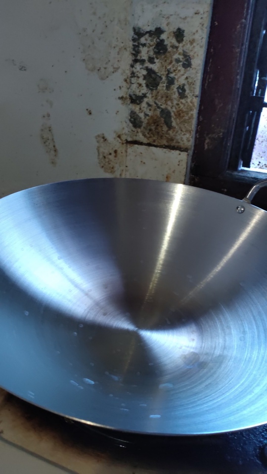 Wajan Wok Penggorengan Stainless Tebal Subron 38cm Wajan Kuping Kuali