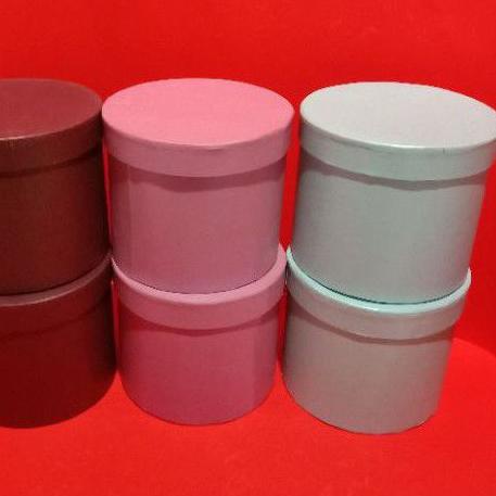 

♥ Gift Box Bulat D17T15/ Round Flower Box/ BloomBox Flower/Box Bulat ֍