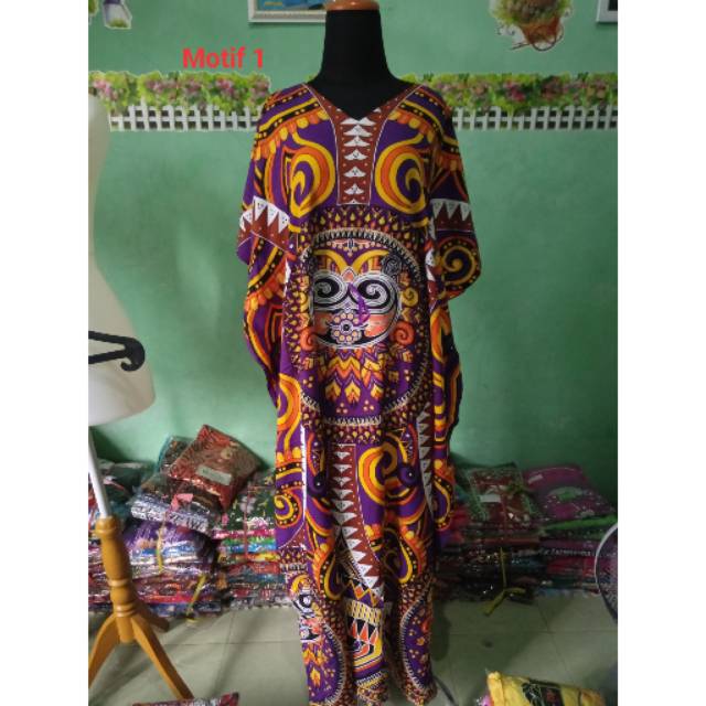 Daster Kalong (Lowo) Tali Serut JUMBO by Kencana Ungu ORI