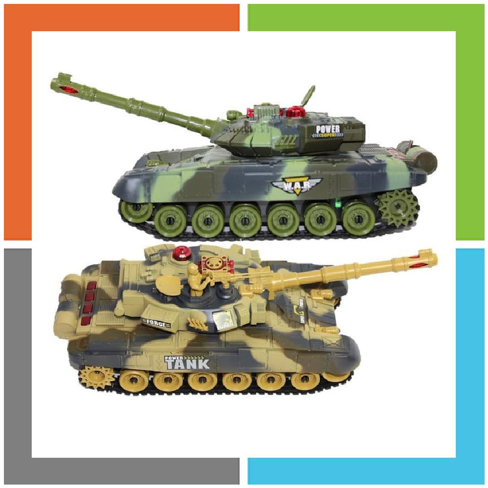 Mainan RC War Tank Remote Control Tank Besar