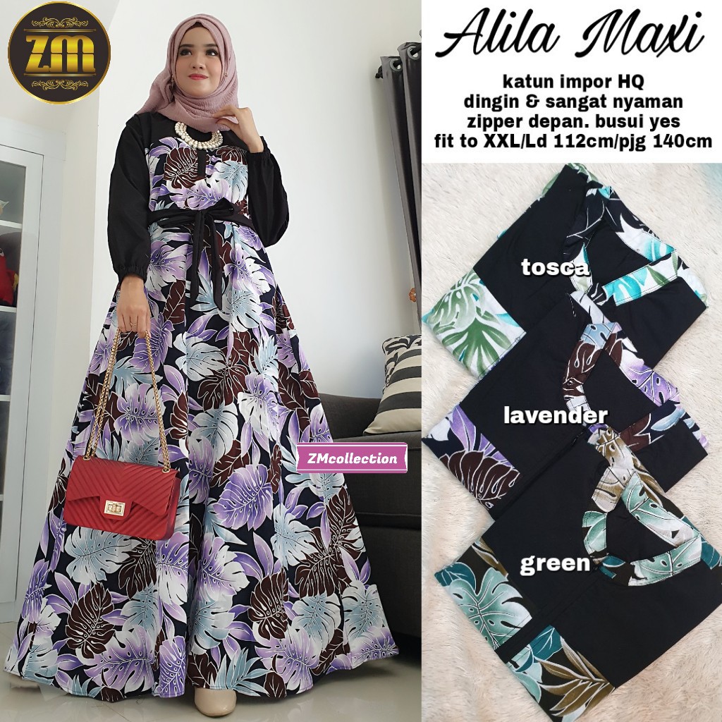 model gamis wanita jumbo